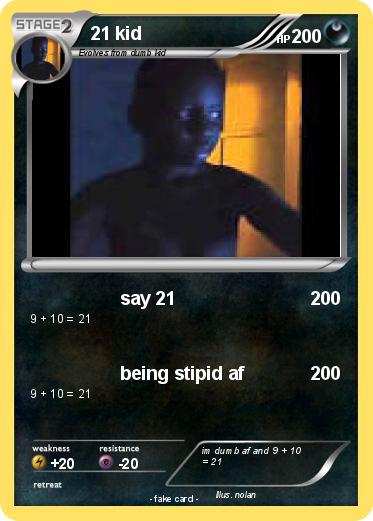 Pokemon 21 kid