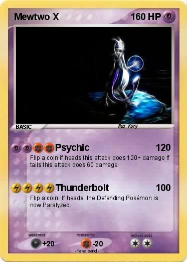 Pokemon Mewtwo X