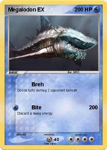 Pokemon Megalodon EX
