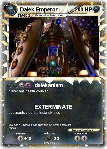 Pokemon Dalek Emperor