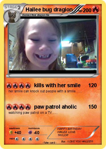 Pokemon Hailee bug dragion
