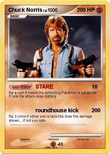Pokemon Chuck Norris