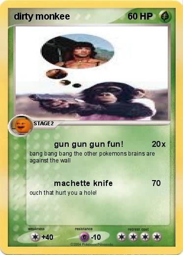 Pokemon dirty monkee