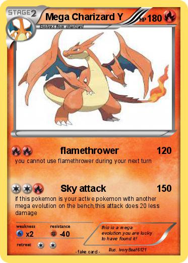 Pokemon Mega Charizard Y