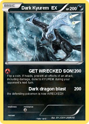 Pokemon Dark Kyurem  EX