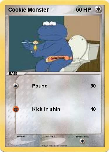 Pokemon Cookie Monster