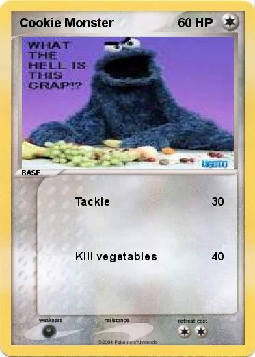 Pokemon Cookie Monster