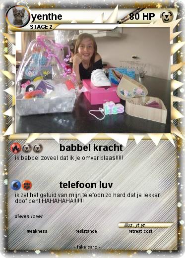 Pokemon yenthe
