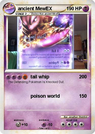 Pokemon ancient MewEX