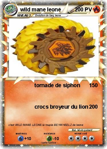 Pokemon wild mane leone