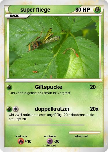 Pokemon super fliege