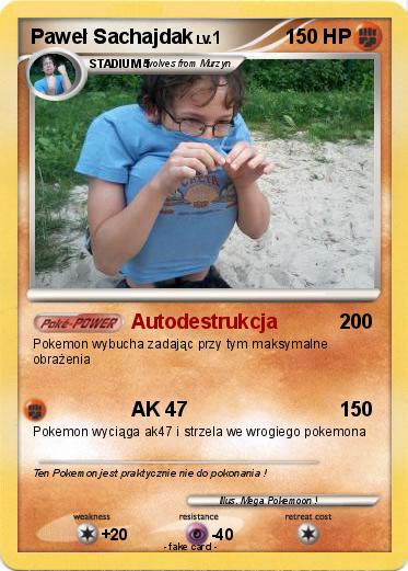 Pokemon Paweł Sachajdak