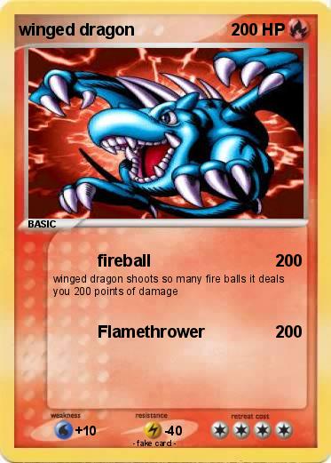 Pokemon winged dragon