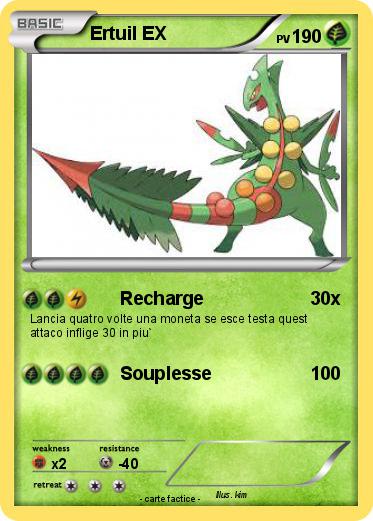 Pokemon Ertuil EX