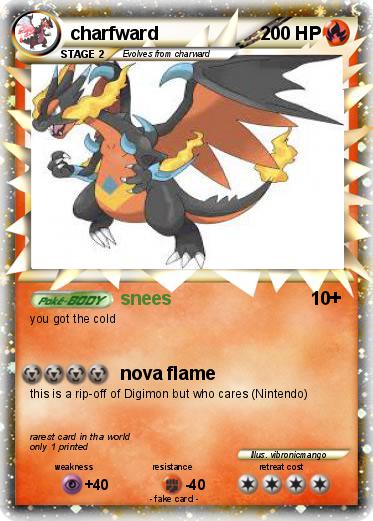 Pokemon charfward