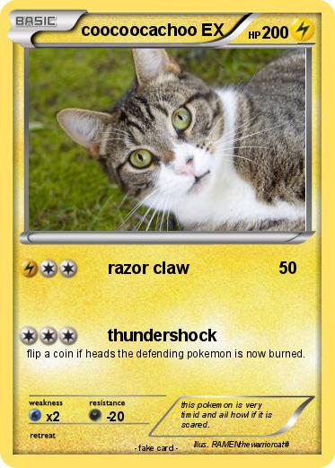 Pokemon coocoocachoo EX