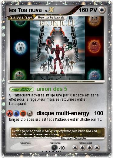 Pokemon les Toa nuva