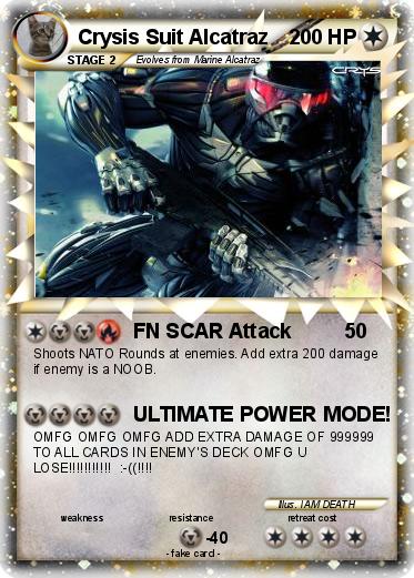 Pokemon Crysis Suit Alcatraz