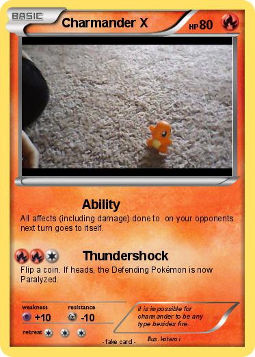 Pokemon Charmander X