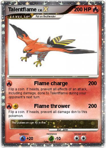 Pokemon Talentflame