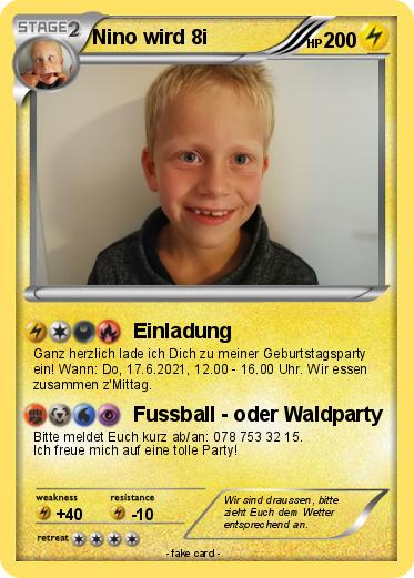 Pokemon Nino wird 8i