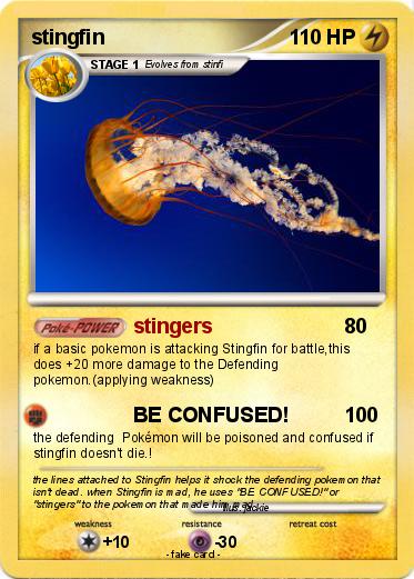 Pokemon stingfin