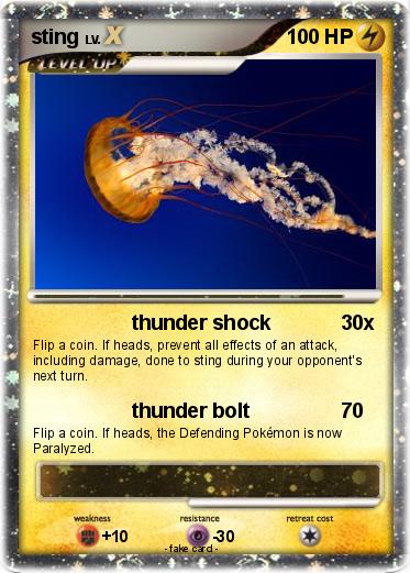 Pokemon sting
