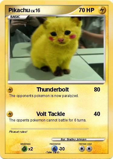 Pokemon Pikachu