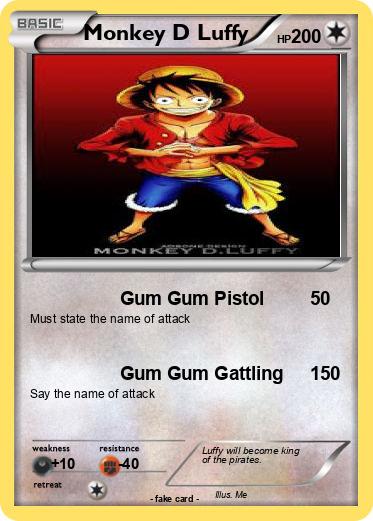 Pokemon Monkey D Luffy