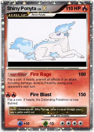 Pokemon Shiny Ponyta