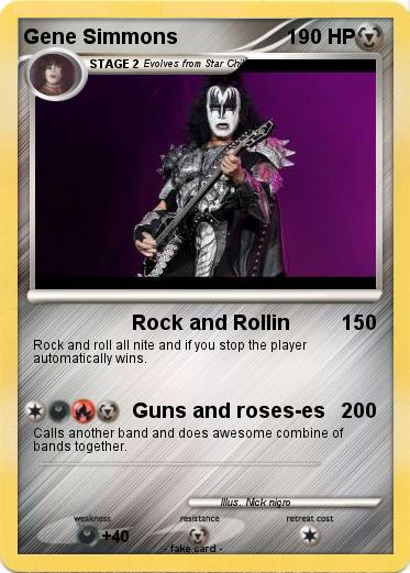 Pokemon Gene Simmons