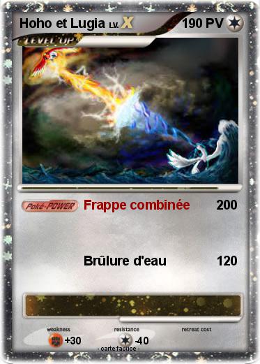 Pokemon Hoho et Lugia