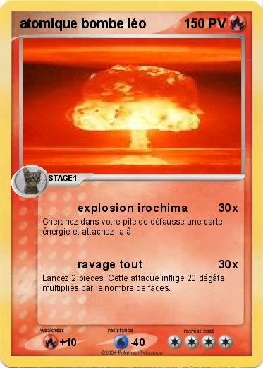 Pokemon atomique bombe léo