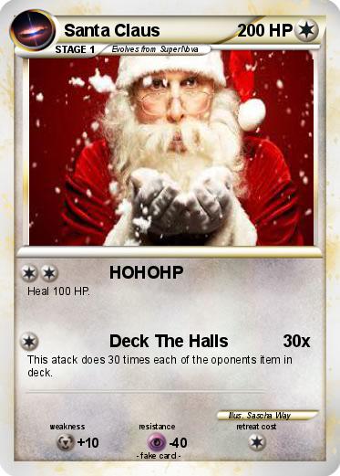 Pokemon Santa Claus