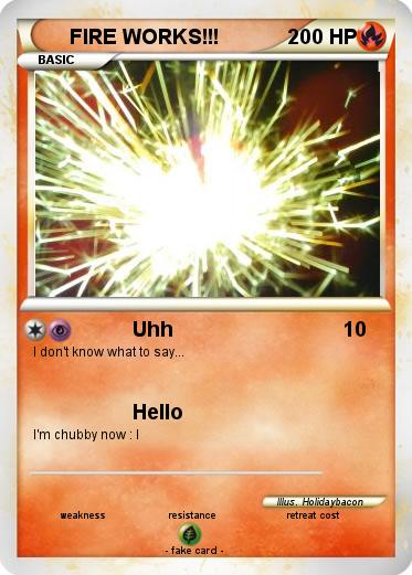 Pokemon FIRE WORKS!!!