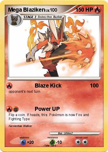 Pokemon Mega Blaziken