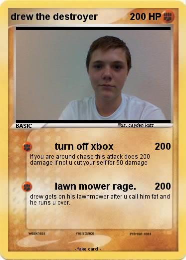 Pokemon drew the destroyer