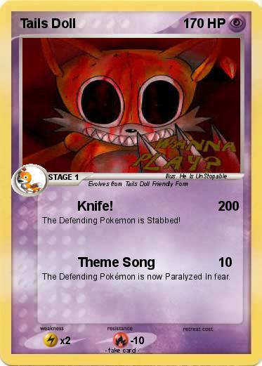 Pokemon Tails Doll