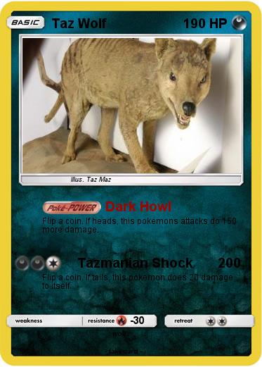 Pokemon Taz Wolf