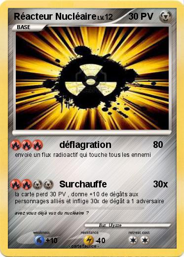 Pokemon Réacteur Nucléaire