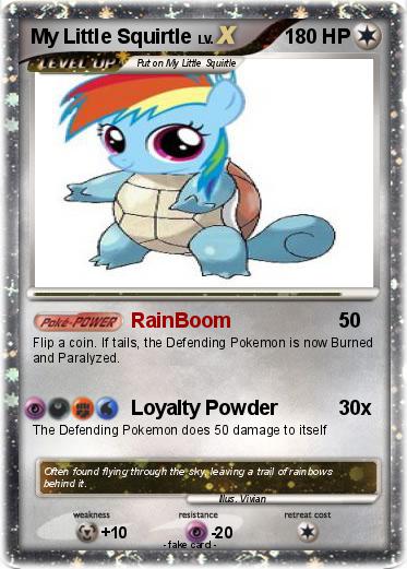 Pokemon My Little Squirtle