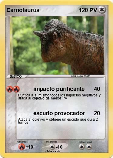 Pokemon Carnotaurus