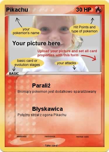 Pokemon Pikachu