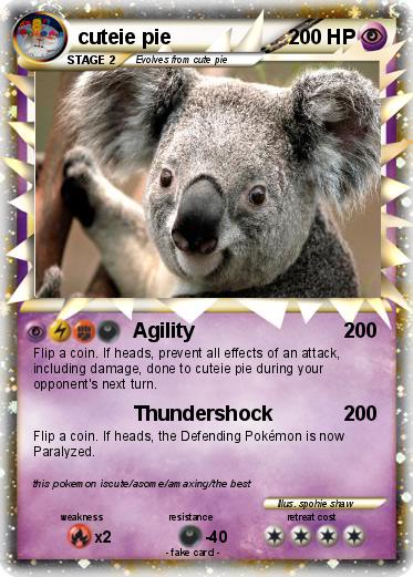Pokemon cuteie pie