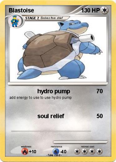 Pokemon Blastoise