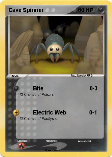 Pokemon Cave Spinner