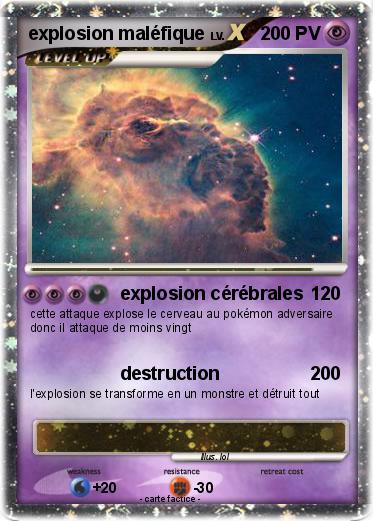Pokemon explosion maléfique