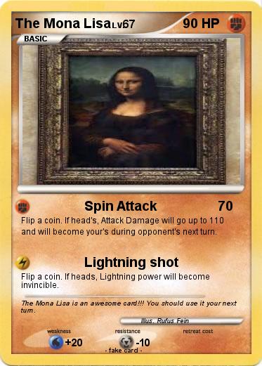 Pokemon The Mona Lisa