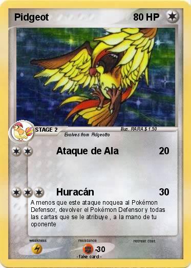 Pokemon Pidgeot