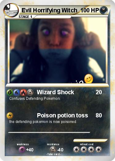 Pokemon Evil Horrifying Witch